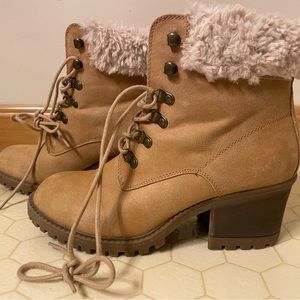 Women’s Sherpa Ankle Boots
